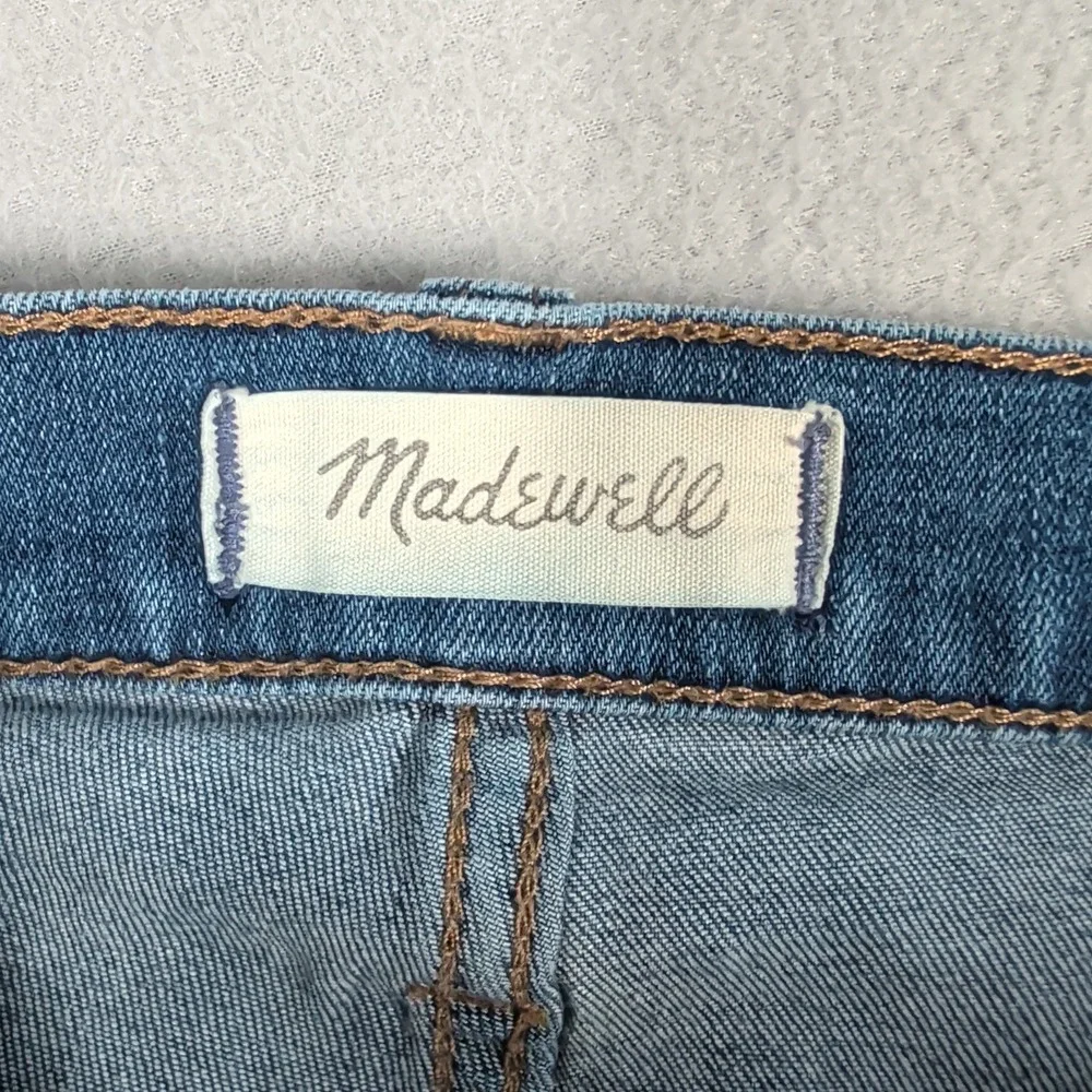 Madewell Jeans 10 Roadtripper Skinny Womens 29T Tall Blue Denim High‎ Rise